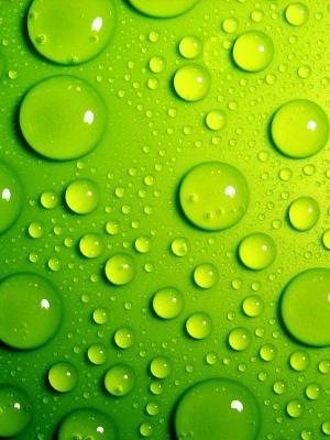 绿色泡沫移动壁纸