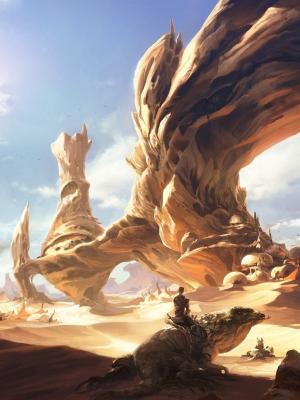 沙漠幻想艺术手机壁纸