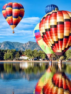 科羅拉多州氣球經典移動壁紙
