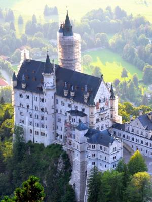 巴伐利亚城堡手机壁纸