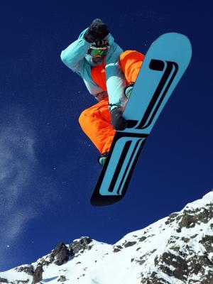 高山滑雪手机壁纸